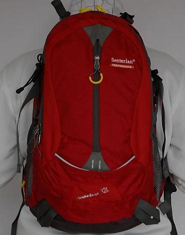 Sportske torbe i rančevi: Planinarski ranac Senterlan Adventure 32L – crveni - Zapremina: 32 — 6