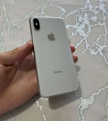 купить ipod nano: IPhone X, Колдонулган, 64 ГБ, Каптама, 100 %