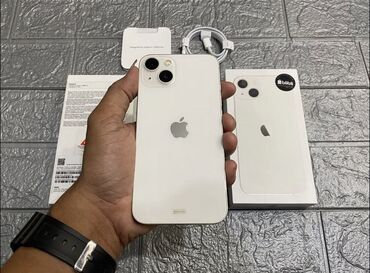 iphone x qiymeti işlenmiş: IPhone 13, 128 GB, Ağ, Zəmanət, Kredit, Simsiz şarj