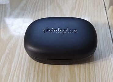 Qulaqcıqlar: İşlənmiş Simsiz (Bluetooth) Qulaqcıqlar, Lenovo, rəng - Qara