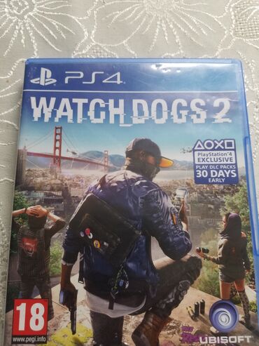 işlənmiş aspirator: Ps 4 ucun oyun diski Watch Dogs 2 islenmis ela veziyyetde,ciziqsiz
