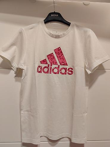 kappa m: Adidas ženska majica kratkih rukava - Boja: bela - Print: veliki — 1