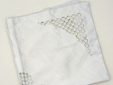 PL - Tablecloth 78 x 78, color - Light blue, condition - Very good