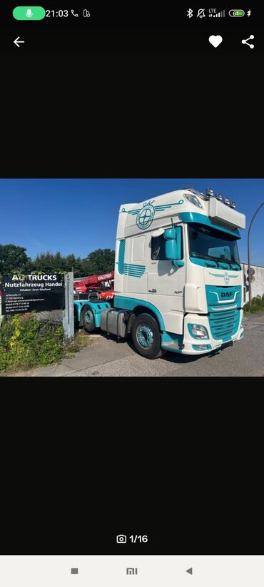 Другие Автомобили: DAF XF530FT. 2019года, свежо пригнанный европеец Германия. Растоможен