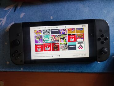nintendo switch купить бу: Nintendo switch v1 32gb прошитый в комплекте Джойстик Чехол Док