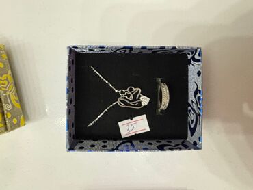 Bijuteriya dəstləri: Zərif bəzək dəstləri – kolyeler və kulonlar - Qutuda təqdim olunan — 5