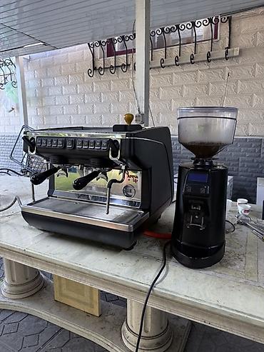 rancilio кофемашина: Профессиональный комплект для кофейни: эспрессо-машина + кофемолка — 1