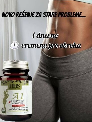 zenske pantalone h: HHS A1 L-Carnitine & Lipidum je dodatak ishrani u kapsulama. Ovaj