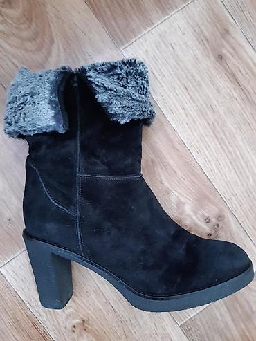 made: Сапожки зимние натуралка замша. Made in Italy. В отличном состоянии — 3