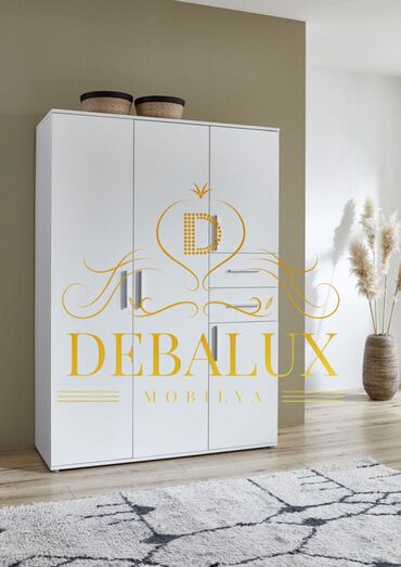 Dolablar: Yeni, Açılan, 2 qapılı Düz dolab, Qarderob, paltar dolabı, Azərbaycan — 29