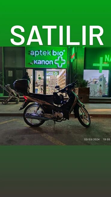 motosiklet satış kreditle: Haojue - 110, 110 sm3, 2019 il, 19000 km