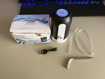 su bidonu: Su bidonu üçün elektrik usb pompa. 1pc Water Bottle Pump, Electric