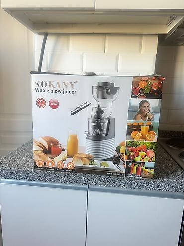 juicer: 🆕 Почти новая соковыжималка SOKANY Whole Slow Juicer, идеальна для — 3