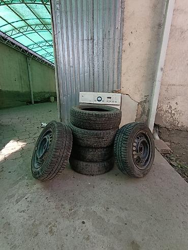 Колеса в сборе: Продаю шины с двумя дисками 
175/65/14 зима (6 штук)
протектор 90/95% — 3