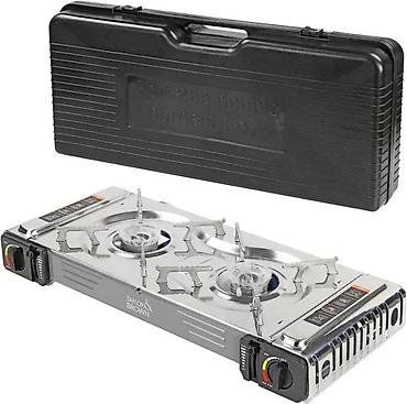 Oprema za kampovanje: Prijenosni dvostruki plinski rešo – Taylor & Brown - Dva snažna — 4