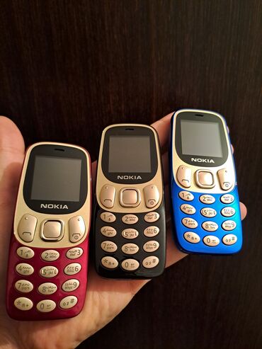 nokia 3 2 qiymeti: 🔹️Nokia 3310 mini hope. 2sim 🔹️2 nömrə qeydiyyatlî 🔹️Ses deyisme