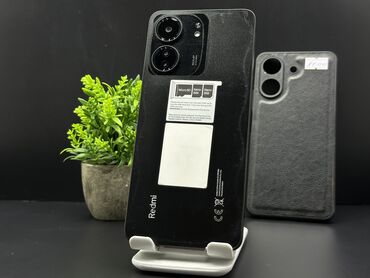 швейная машынка 23 клас: Redmi, Redmi 13C, Колдонулган, 256 ГБ, түсү - Кара, 2 SIM