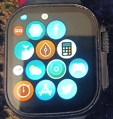 Smart saatlar: Hiwatch PRO T900 Ultra ağıllı saat Saatın problemi yoxdur,nömrə kartı — 9