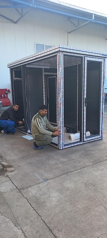 Butkalar, köşklar: Mühafi̇ze üçün plasti̇k butka. Mühafizələr üşüməsin. 150x150x — 7