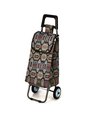 сумки для багажа: Тележка с сумкой Стильная и вместительная хозяйственная