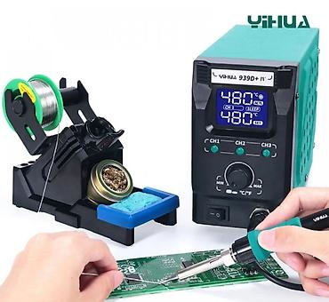 Yihua 939D+ IV Lehimləmə Stansiyası Stansiyalı havya, PTH (deşik içi