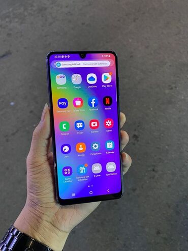 samsung z510: Samsung Galaxy A31, 64 GB, rəng - Qara, Zəmanət, Barmaq izi, İki sim kartlı