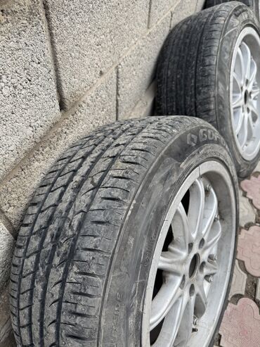 Колеса в сборе: Колеса в сборе 215 / 55 / R 17, Лето, Б/у, Комплект, Легковые, Литые, отверстий - 5 — 5