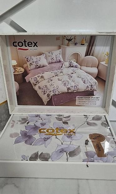 dormeo prekrivaci 4 u 1: Cotex Home – komplet posteljine 4 dela (Duvet Cover 4PCS Set) Sadržaj — 4
