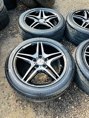 Disk təkərlər: İşlənmiş Disk təkər AMG 245 / 45 / R 17, 5 Boltlu — 8