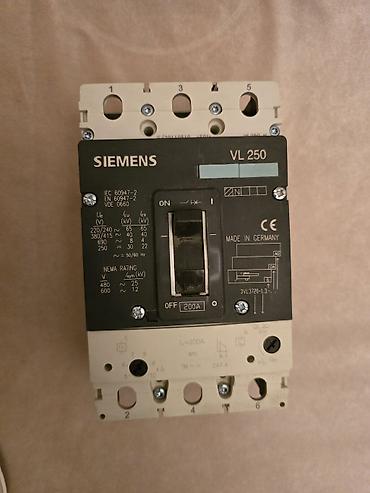 Ремонт и строительство: Siemens Электрический автомат, Трехфазный, 250 Вт, Платная установка, Нет кредита, Без гарантии, Самовывоз — 8