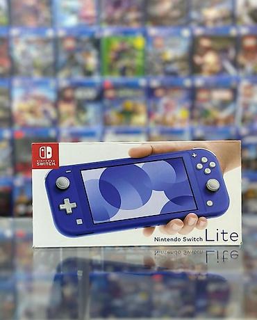 Nintendo Switch Lite – portativ oyun konsolu - Rəng: Mavi - Kompakt