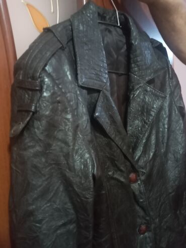 dəri kurtqa: Куртка XL (EU 42), цвет - Коричневый