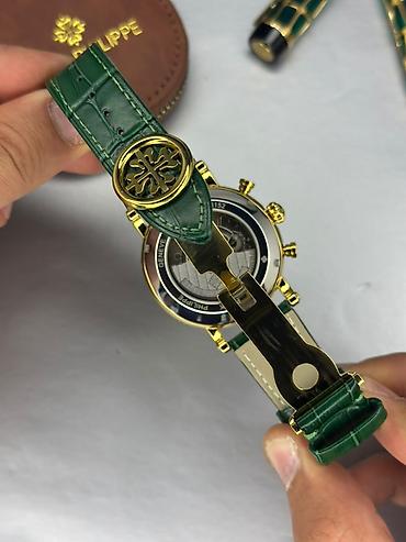 Aksesuarlar: Yeni, Qol saatı, Patek Phillipe, rəng - Yaşıl — 4