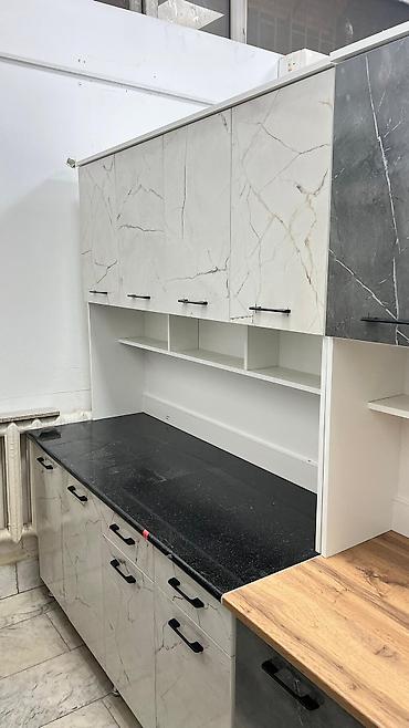 Кухонные гарнитуры: Кухонный гарнитур 1.5 на 2м Разные цвета Без мойки 13000 С Мойкой — 10