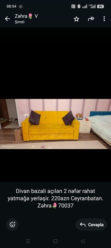 Mətbəx mebeli: Divan