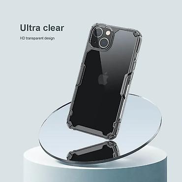 Maske i futrole za telefone: Maska Nillkin Nature Pro za iPhone 14 6.1 transparent. Kataloški broj — 7