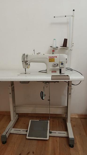 Tikiş maşını Yamata, İşlənmiş,Elektromexaniki, 1 saplı, Ünvandan götürmə