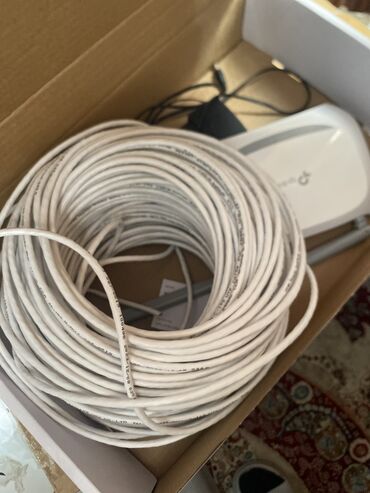 wi fi кабель: Комплект для проводного интернета/сети: 20 метров - Роутер/точка
