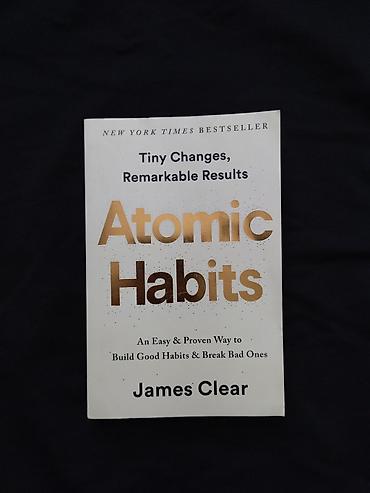 девид рок: Atomic Habits — James Clear (англ. язык) Продаю книгу "Атомные — 1