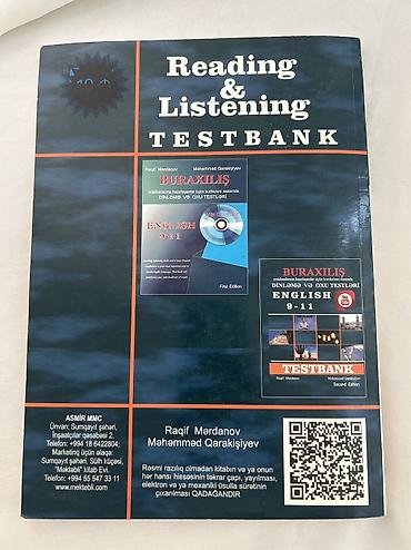 4 sinif ingilis dili test: Məhsul: Reading & Listening Testbank – English 9–11 Təsvir: - — 2
