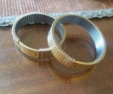 srebrni nakit kompleti: Dve narukvice sa magnetima. Veličina xxl potpuno nova i veličina xl