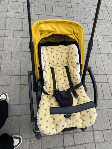 Коляски: Коляска, цвет - Желтый, Б/у — 6