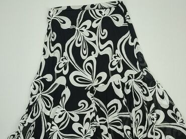czarne trapezowe spódnice midi: Spódnica, 3XL, stan - Dobry