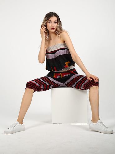 Другая женская одежда: Комбинезоны размер стандартный до 50 ткань штапель производство — 16