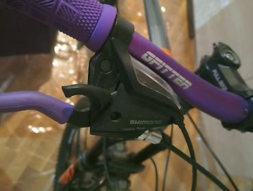 velosiped 2 el: Full Bike dağ velosipedi Bənövşəyi alüminyum pedallar Bənövşəyi — 5