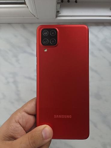 samsung a12 irşad: Samsung Galaxy A12, 128 GB, rəng - Qırmızı, İki sim kartlı, Sensor, Barmaq izi — 1