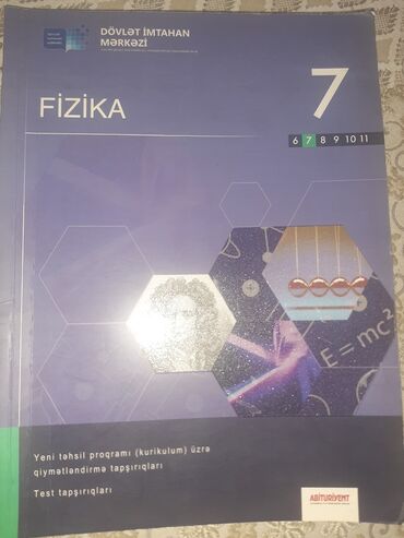 7 ci sinif fizika derslik pdf: Fizika 7 ci sinif DİM 2019 ci il . Heç istifadə olunmayıb