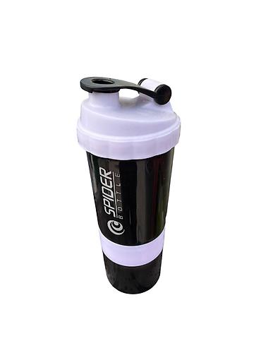 №: 14299 Məhsulun adı: Şeyker Spider Bottle, plastik, qara/ağ, 750 ml