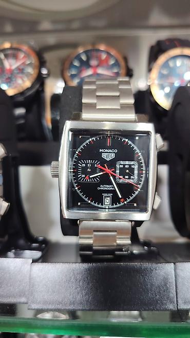 Aksesuarlar: TAG Heuer Monaco avtomatik qol saatı - Korpus: kvadrat formalı — 6