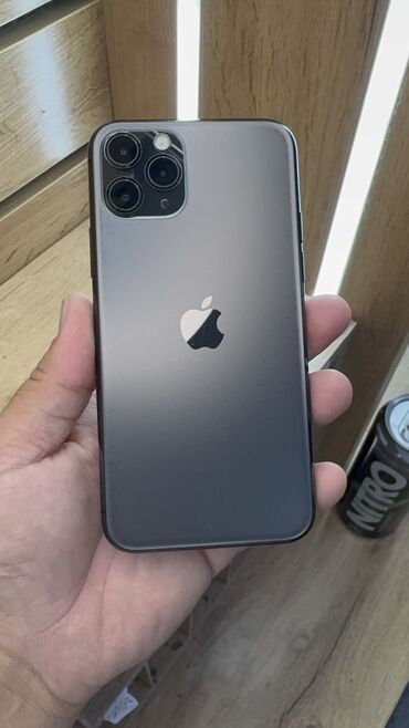 huawei p40 pro цена бишкек: IPhone 11 Pro, Колдонулган, 64 ГБ, 96 %